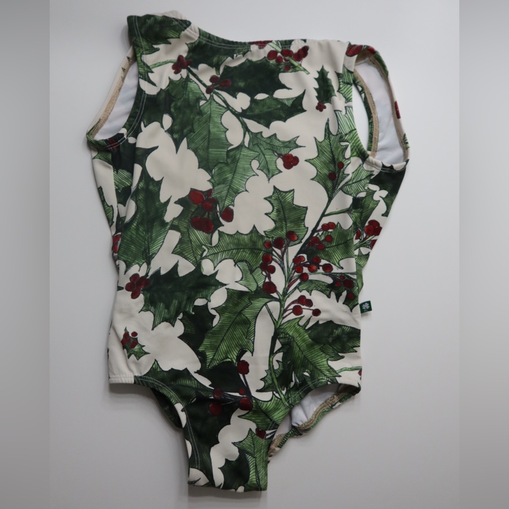 Lucky Leotard with a Christmas design for Ballet and Dance